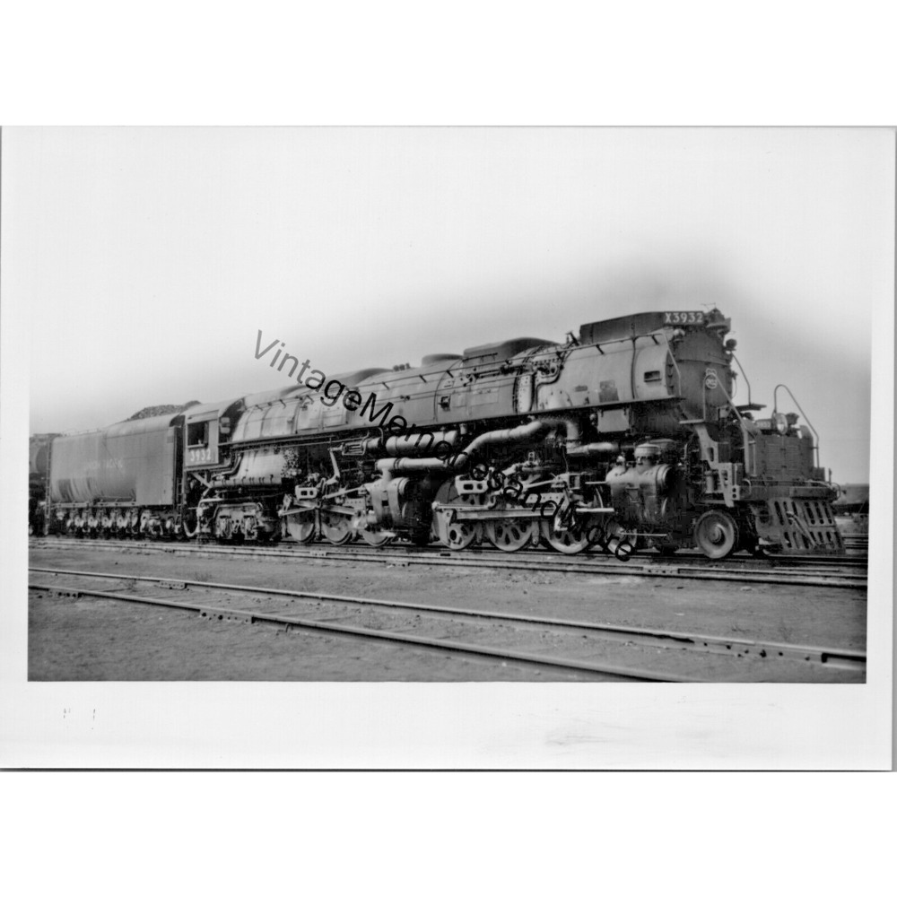 Vintage Union Pacific Railroad‎ UP 3932 Steam Locomotive T2-253
